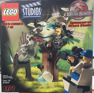 Spinosaurus Attack Studio, 1371 Building Kit LEGO®   