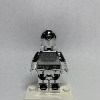 Protocol Droid Limited Edition Chrome Silver Custom Printed & Inspired Lego Star Wars Minifigure Custom minifigure BigKidBrix   