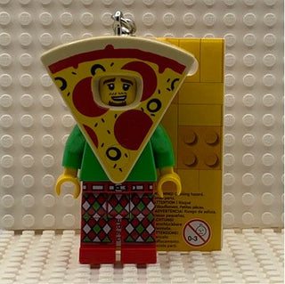 Pizza Guy Keychain LED Light Keychain LEGO®   