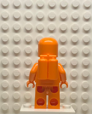 Classic Space-Orange with Air Tanks and Updated Helmet, sp130 Minifigure LEGO®   