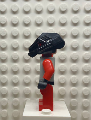UFO Zotaxian Alien - Red Pilot with Plain Black Helmet (Chamon), sp047 Minifigure LEGO®   