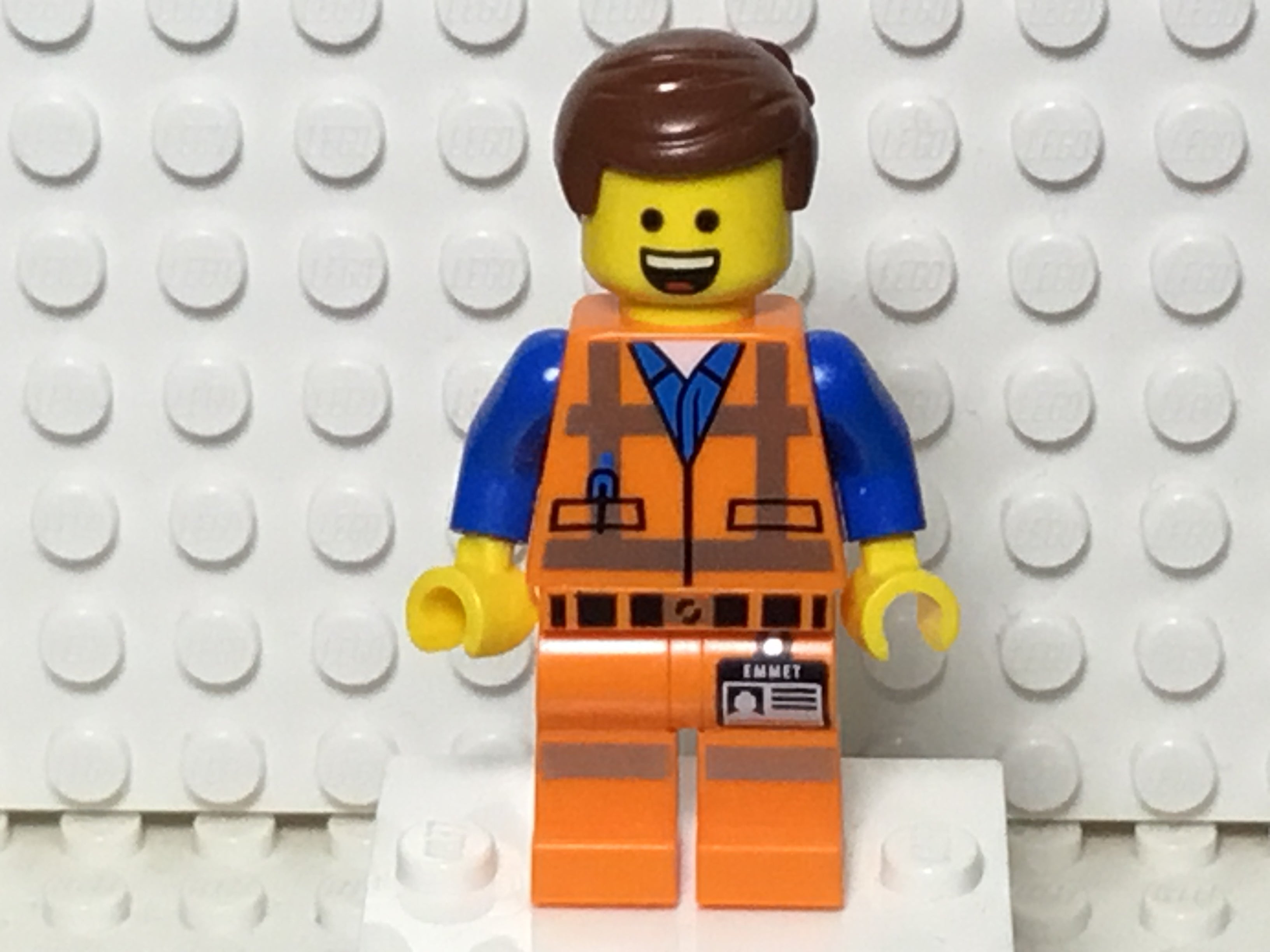 Lego Minifig Emmet The Lego Movie Emmet, Tlm072 – United Brick Co®