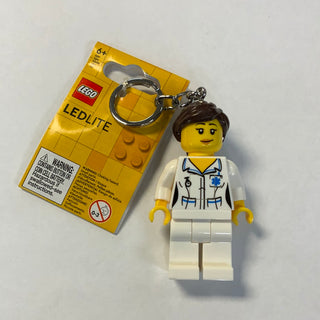 Female Nurse Keychain LED Light Keychain Lego®   