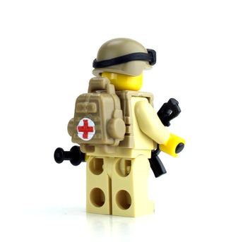 Women of Valor Combat Medic Minifigure Custom minifigure Battle Brick   