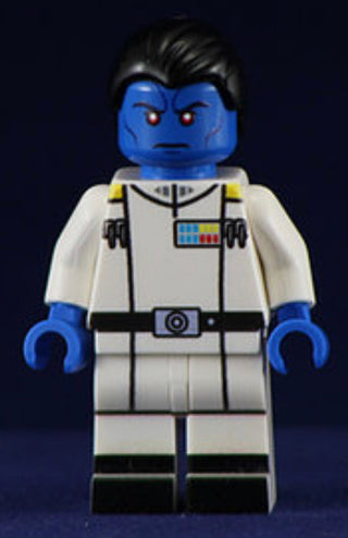 Admiral Thrawn Star Wars Custom Printed Minifigure Custom minifigure BigKidBrix   