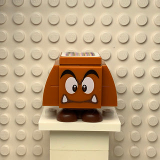 Goomba - Neutral, Black Interior Pieces, mar0034 Minifigure LEGO®   