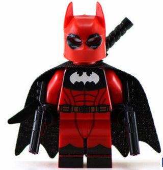 Batpool Marvel DC crossover custom printed Minifigure Custom minifigure BigKidBrix   