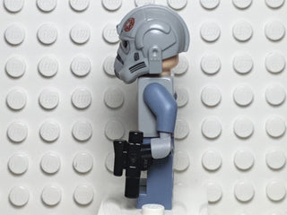 AT-AT Driver - Dark Red Imperial Logo, Cheek Lines, Frown, sw1104 Minifigure LEGO®   
