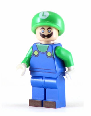 Luigi Custom Printed Nintendo Game Inspired LEGO Minifigure Custom minifigure BigKidBrix   