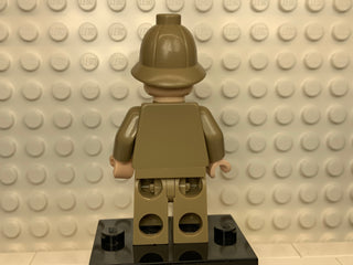 Henry Jones Sr. -Dark Tan Pith Helmet, Indiana Jones, iaj030 Minifigure LEGO®   