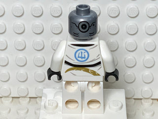 Zane,Legacy, Pearl Gold Armor Shoulder Pad, Flat Silver Head njo670 Minifigure LEGO®   