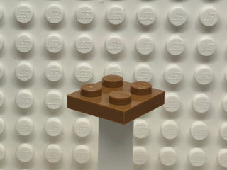 2x2 Plate, Lego® Part Number 3022 Light Brown Part LEGO®   
