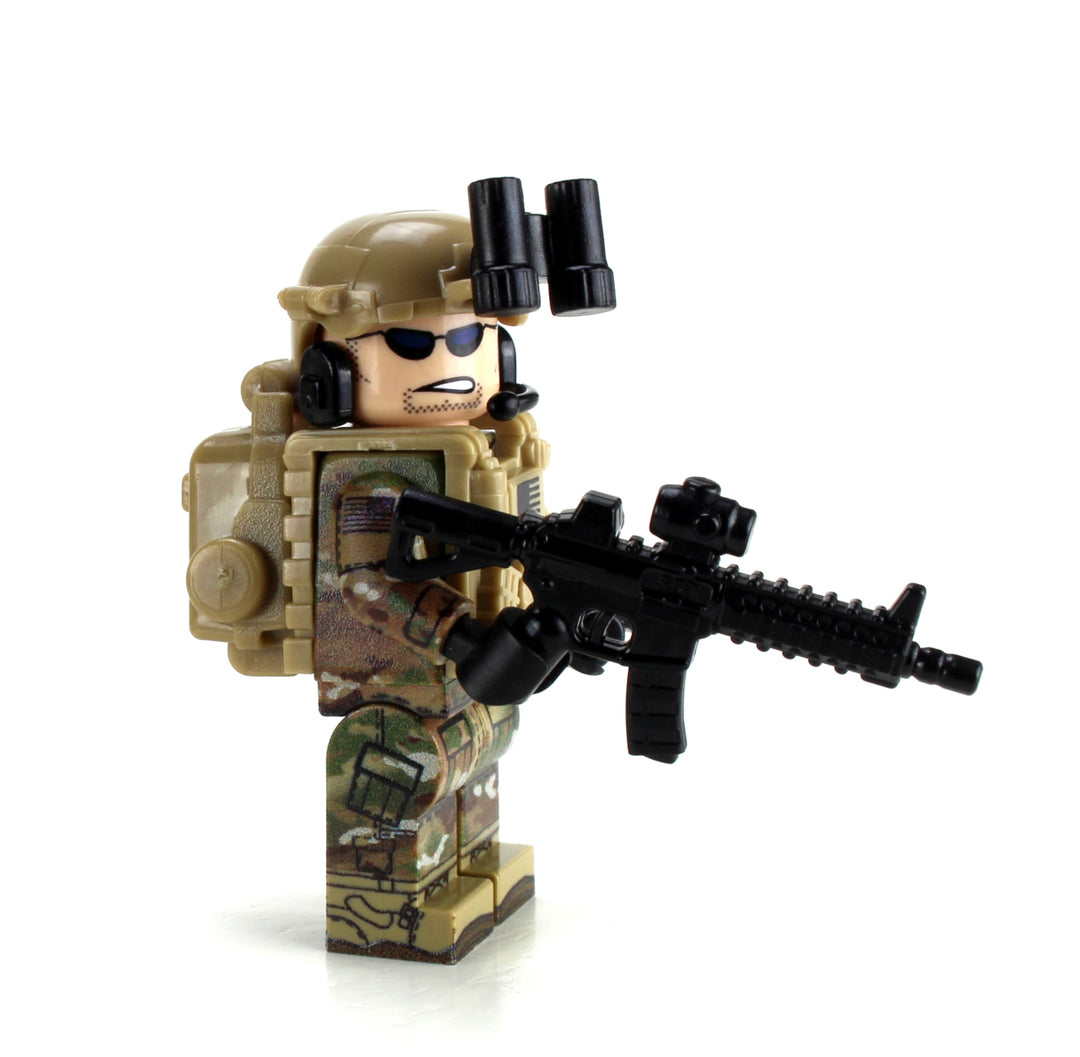 10th Mountain Army Minifigure Made With Real LEGO® Minifigure