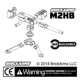 BRICKARMS M2HB Heavy Machine Gun Accessories Brickarms   
