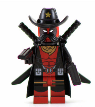 Deadpool Kid Cowboy Custom Printed Minifigure Custom minifigure BigKidBrix   