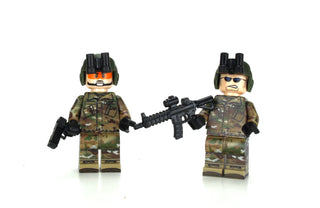 Army Attack Helicopter Building Kit Battle Brick   