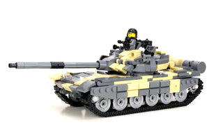 T-72 Russian Battle Tank Building Kit Battle Brick   