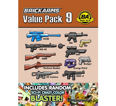 Brickarms Value Pack 9