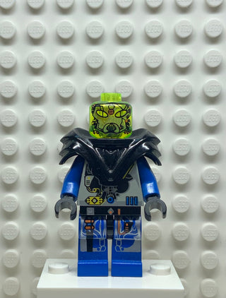 UFO Zotaxian Alien -Blue Officer (Commander X), sp042 Minifigure LEGO®   