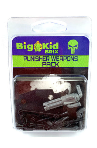 Punisher Weapons Pack Custom, Accessory BigKidBrix   