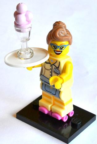 Diner Waitress, col11-13 Minifigure LEGO®   