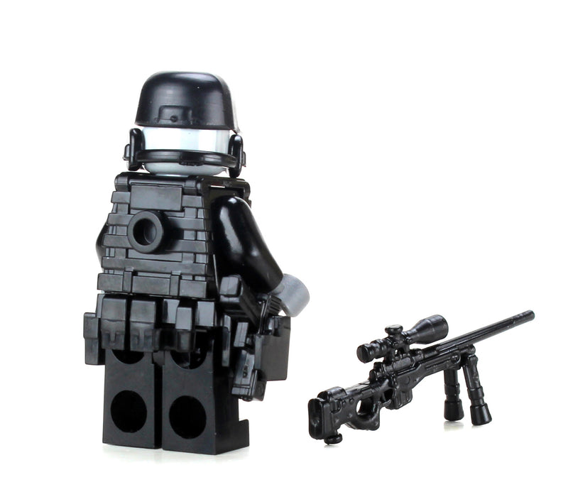 SWAT Police Sniper Custom Minifigure