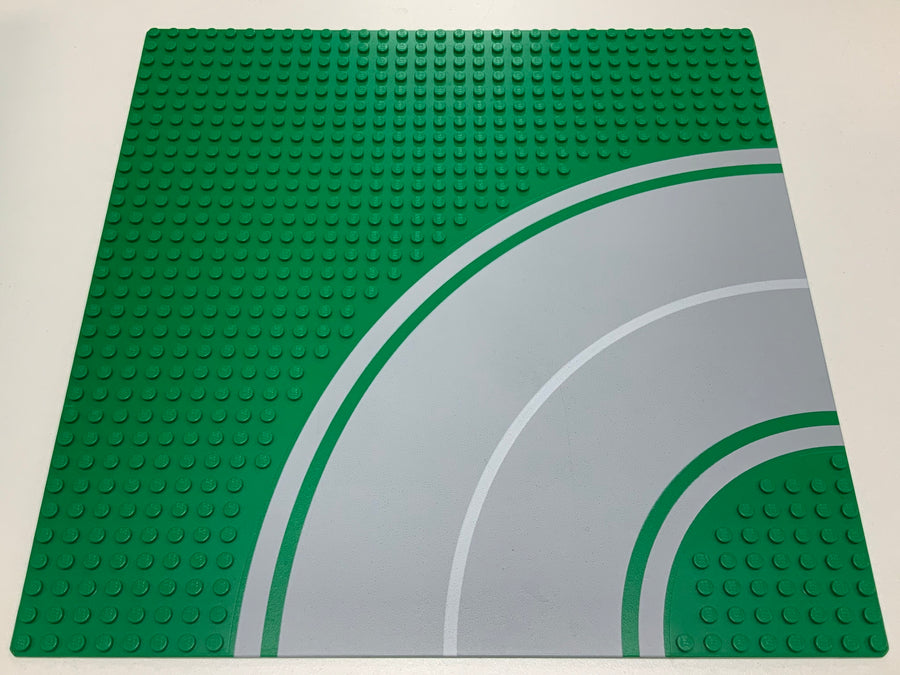 Plaque de base route LEGO baseplate road ref 44343px1 / Set 4111 9373  Roadplates