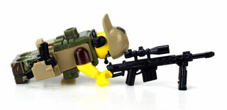Army Sniper Custom Minifigure Custom minifigure Battle Brick   