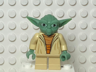 Yoda, Light Bluish Gray Hair, Torso with Back Print, sw0446a Minifigure LEGO®   