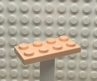 2x4 Plate, Lego® Part Number 3020 Light Nougat Part LEGO®   
