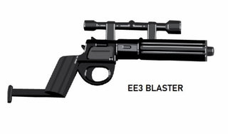 Custom Star Wars EE-3 Blaster For LEGO Minifigures. Custom, Accessory BigKidBrix Black  