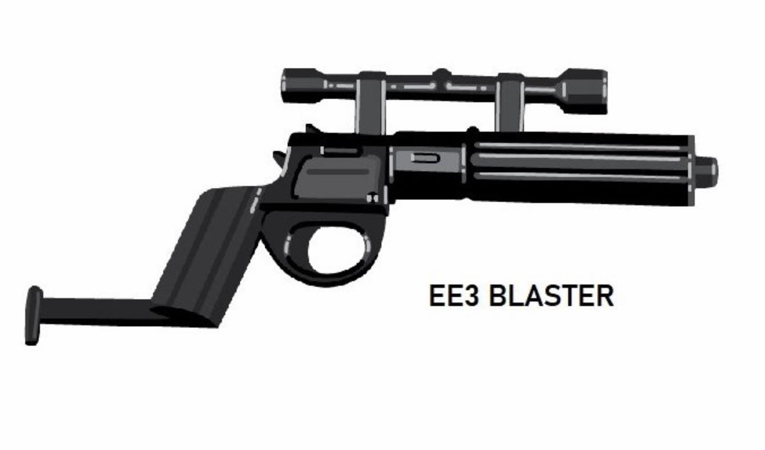 Custom Star Wars EE-3 Blaster For LEGO Minifigures.