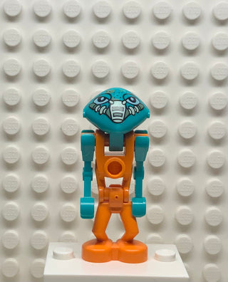 Martian, Orange Body Orange Legs, lom002 Minifigure LEGO®   