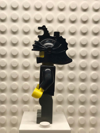 Fright Knights, Knight 1, Black Dragon Helmet, no Plume, cas023 Minifigure LEGO®   