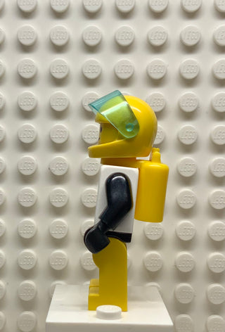 Futuron - Black/Yellow with Yellow Helmet, sp057 Minifigure LEGO®   