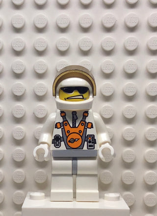 Mars Mission Astronaut with Sunglasses, Smirk, and Headset, mm004 Minifigure LEGO®   