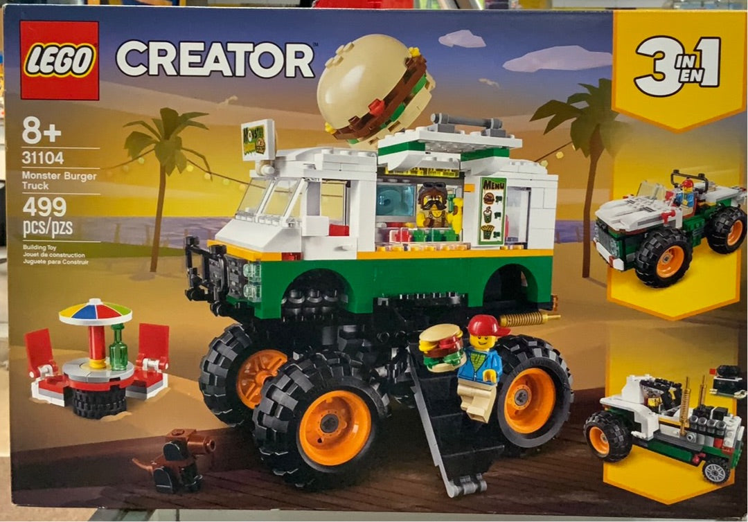 Monster Burger Truck, 31104-1