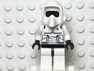Scout Trooper, Plain Black Head, Dark Bluish Gray Torso Print, sw0005a Minifigure LEGO®   