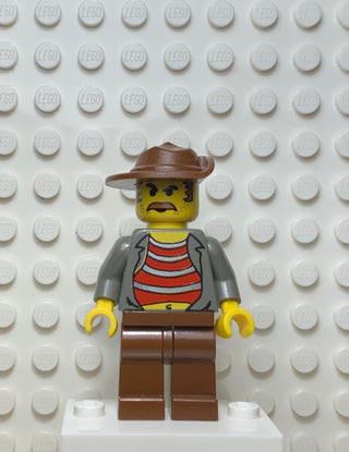 Mr. Cunningham with Brown Hips, adv020 Minifigure LEGO®   