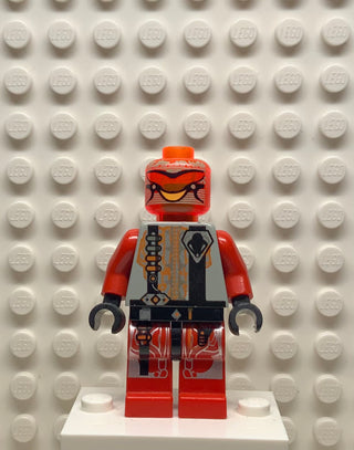 UFO Zotaxian Alien - Red Pilot with Plain Black Helmet (Chamon), sp047 Minifigure LEGO®   