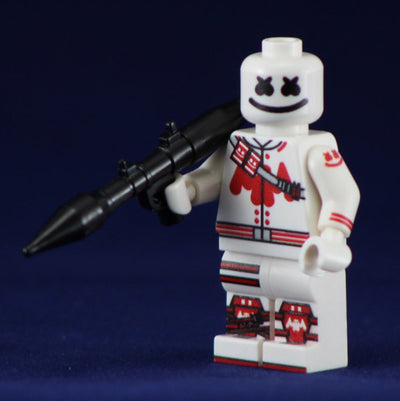 MARSHMELLOW MAN Custom Printed Lego Inspired Fortnite Minifigure