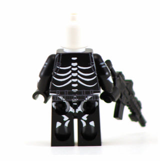 SKULL TROOPER Custom Printed Lego Inspired Fortnite Minifigure! Custom minifigure BigKidBrix   