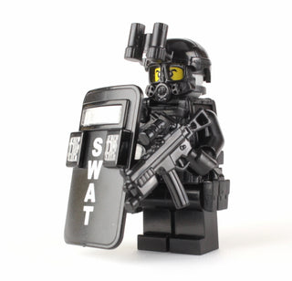 SWAT Pointman Custom Minifigure Custom minifigure Battle Brick   