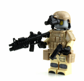 Special Forces Heavy Assault Commando Custom Minifigure Custom minifigure Battle Brick   