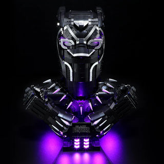 Lightailing Light Kit For Black Panther, 76215 Light up kit lightailing   