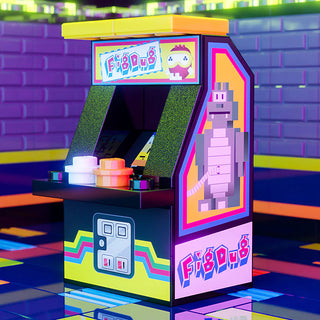 Fig Dug Arcade Game Building Kit B3   