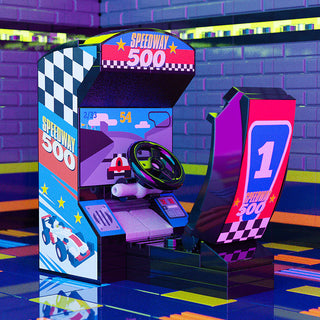 Speedway 500 Arcade Game Building Kit B3   