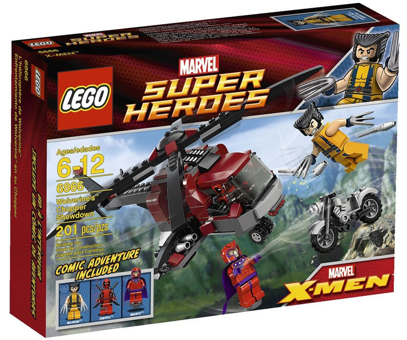 Wolverine's Chopper Showdown, 6866-1 Building Kit LEGO®   