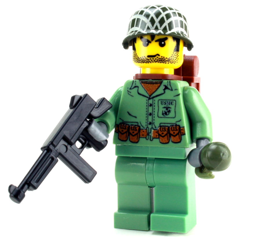 Lego ww2 us marines hotsell
