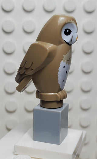 LEGO® Owl Dark Tan, 92084pb06 LEGO® Animals LEGO®